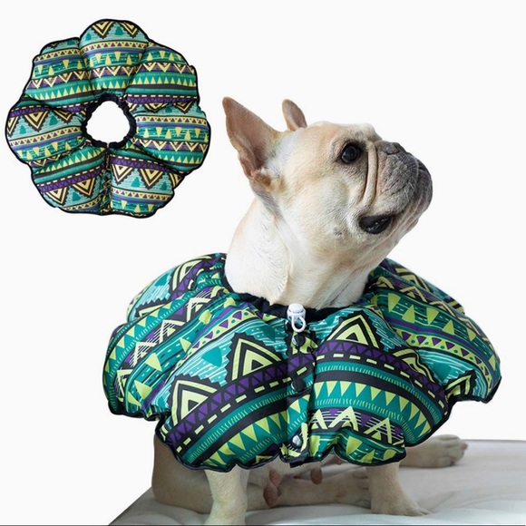 Rantow Adjustable Soft Recovery Collar | Anti-Bite Lick Wound Protection - Picture 4 of 5